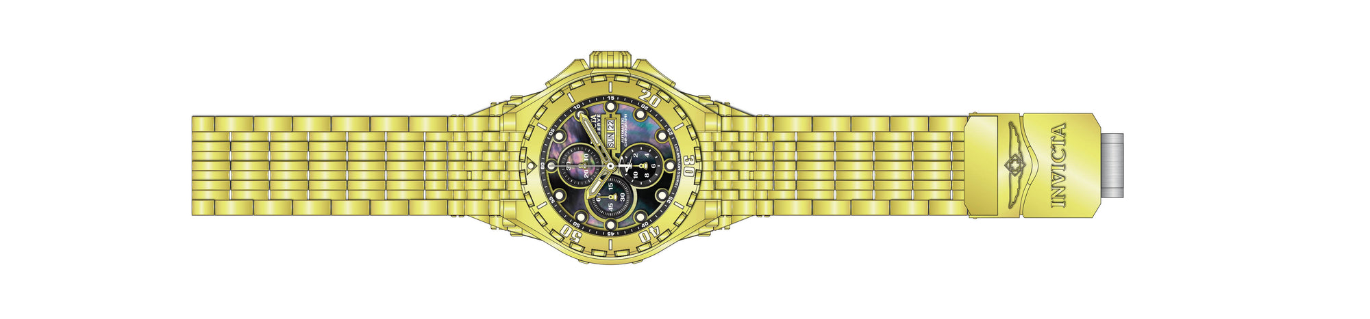 Band For Invicta Excursion  Men 45210