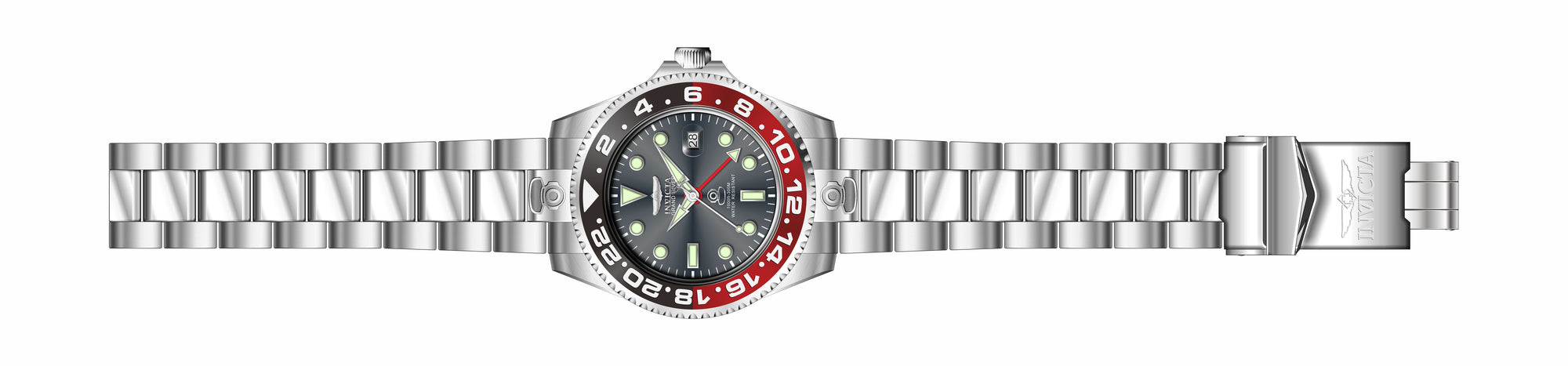 Band For Invicta Pro Diver  Men 45668