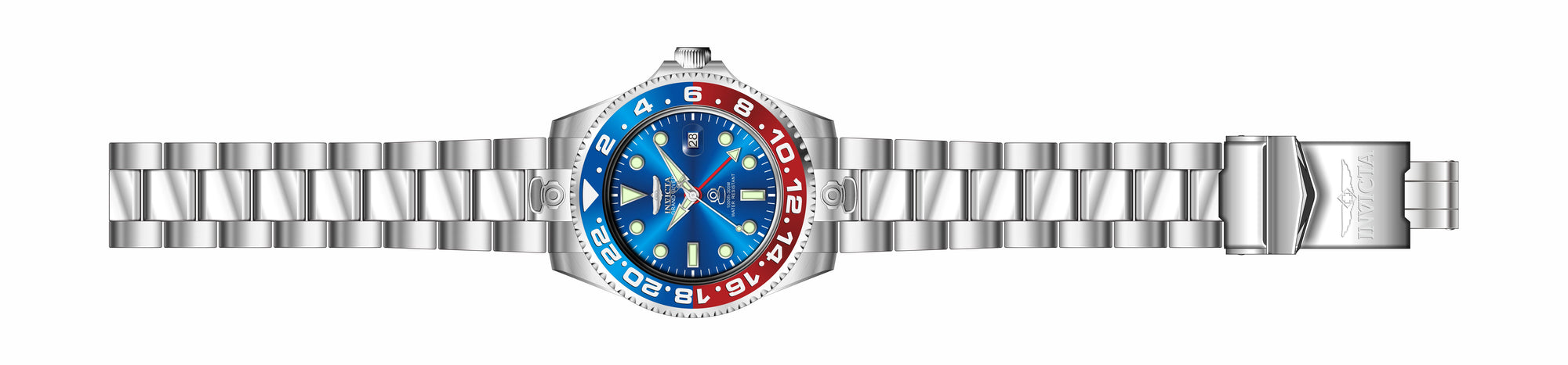 Band For Invicta Pro Diver  Men 45669