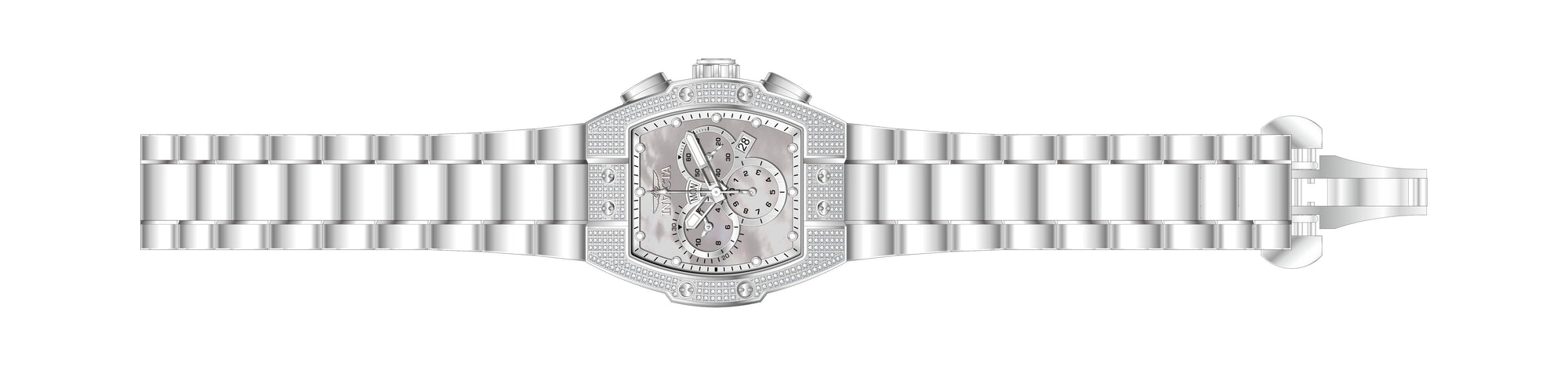 Band For Invicta S1 Rally  Men 45690