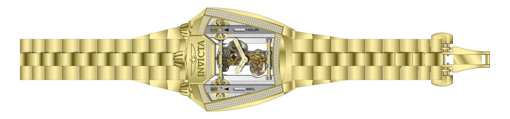 Band For Invicta Speedway  Men 45848