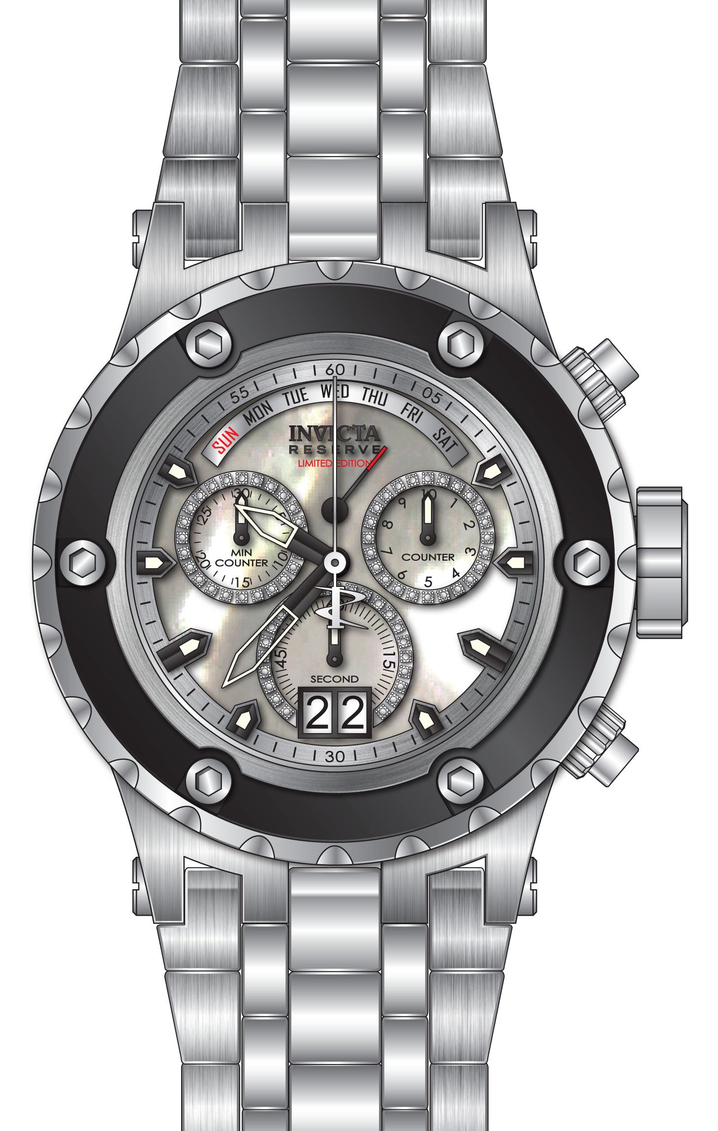 Parts For Invicta Reserve Specialty Subaqua Men 45898