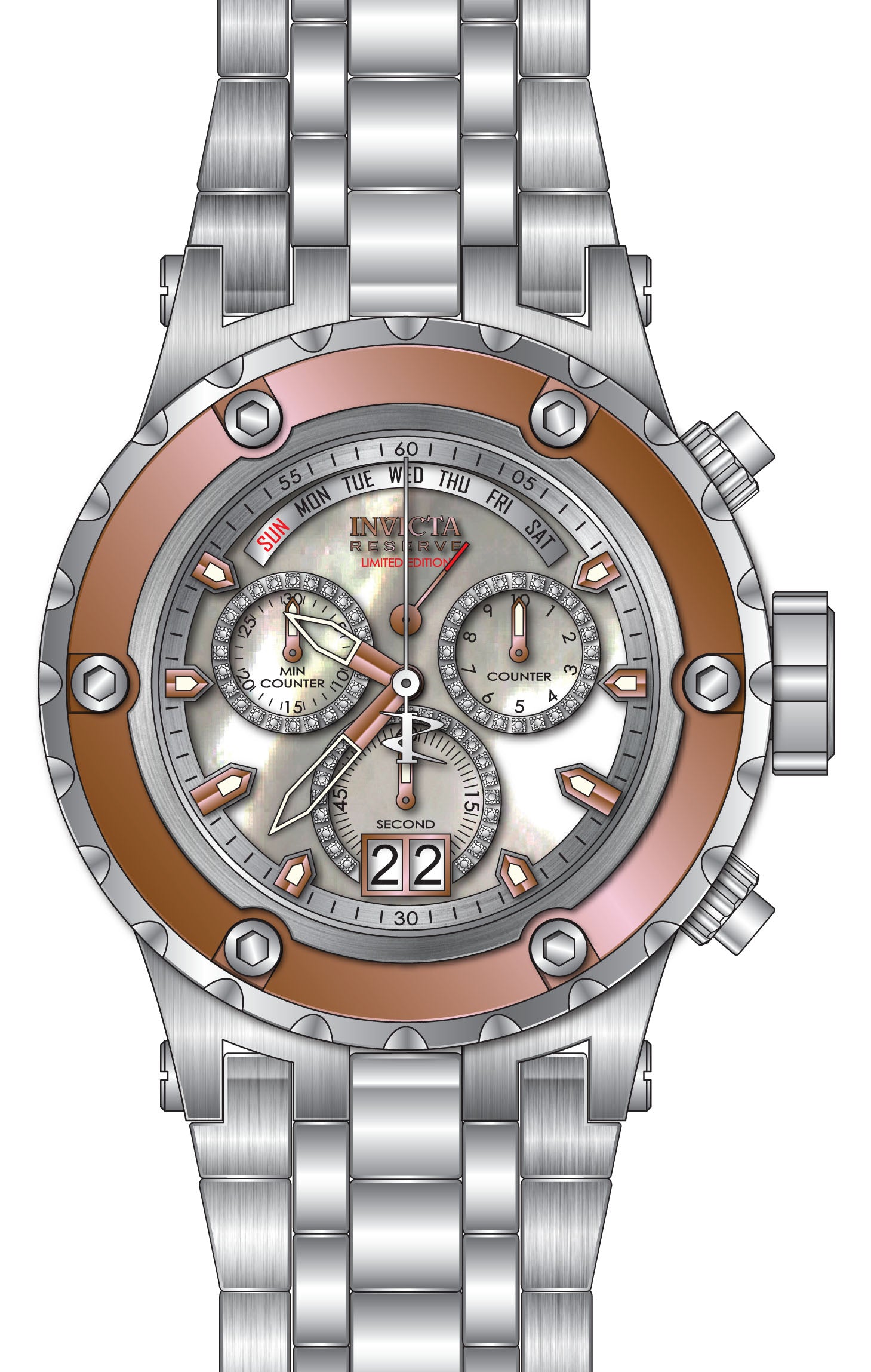 Parts For Invicta Reserve Specialty Subaqua Men 45899