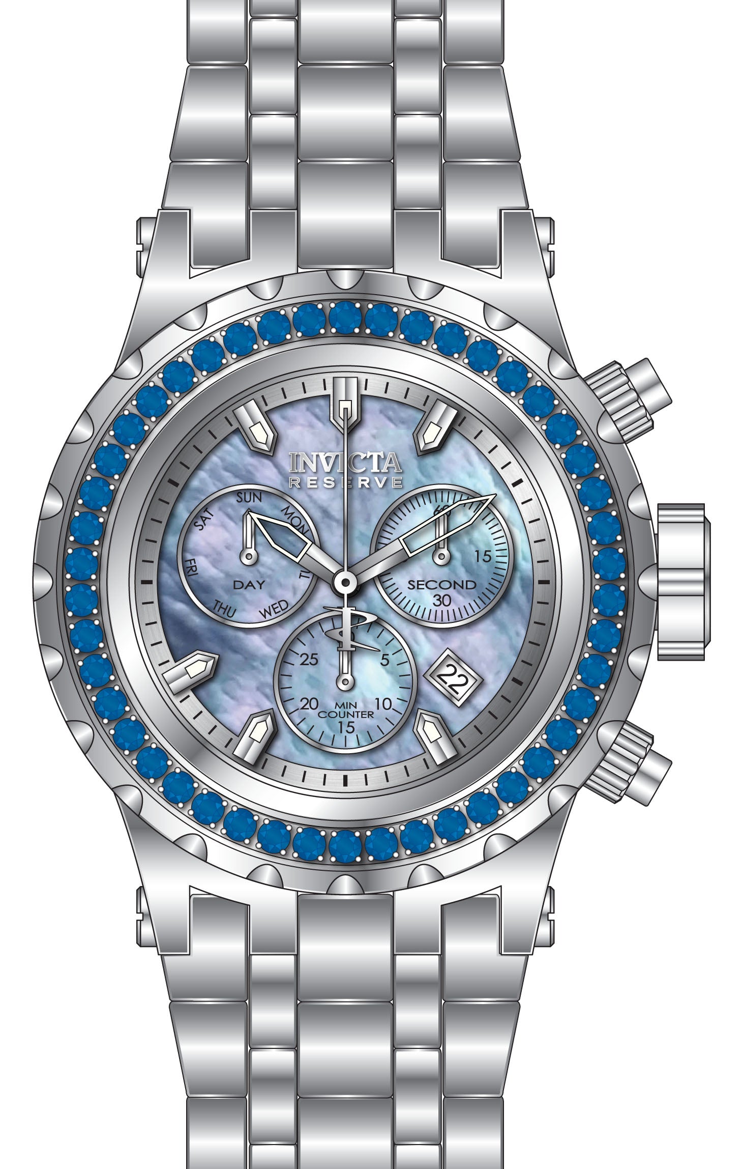 Band For Invicta Subaqua Sea Dragon Men 45999