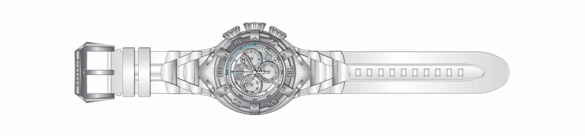 Band for Invicta Reserve 26266