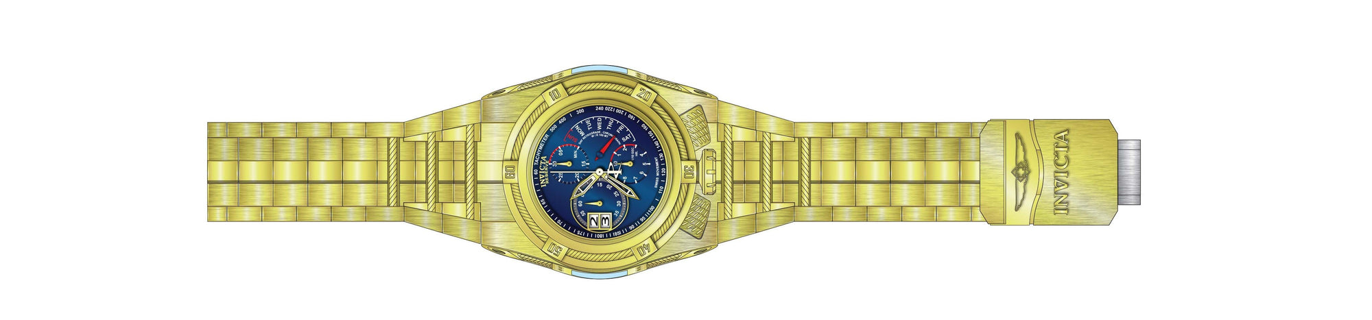 Band for Invicta Bolt 26389