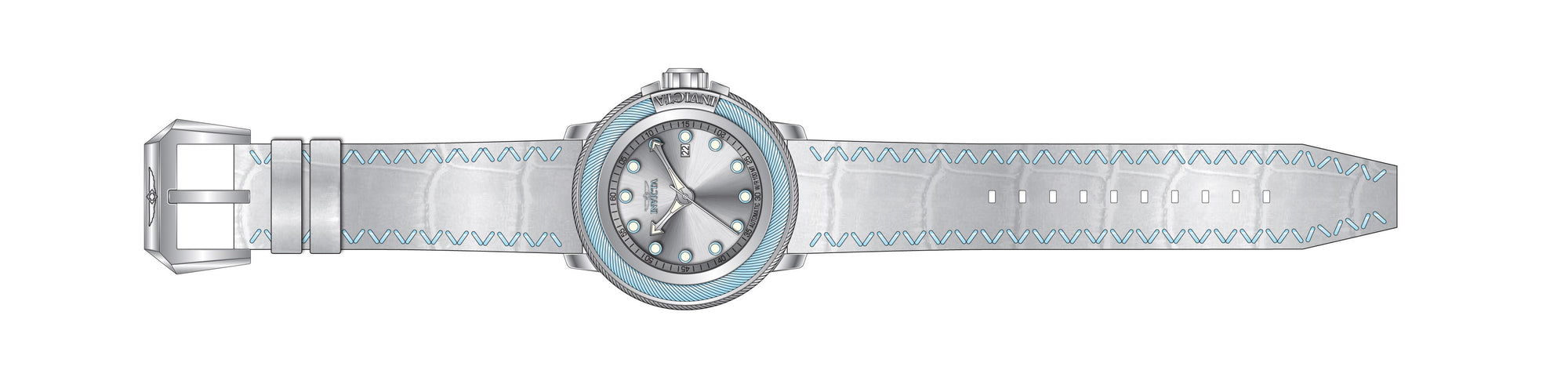 Band for Invicta Bolt 25032