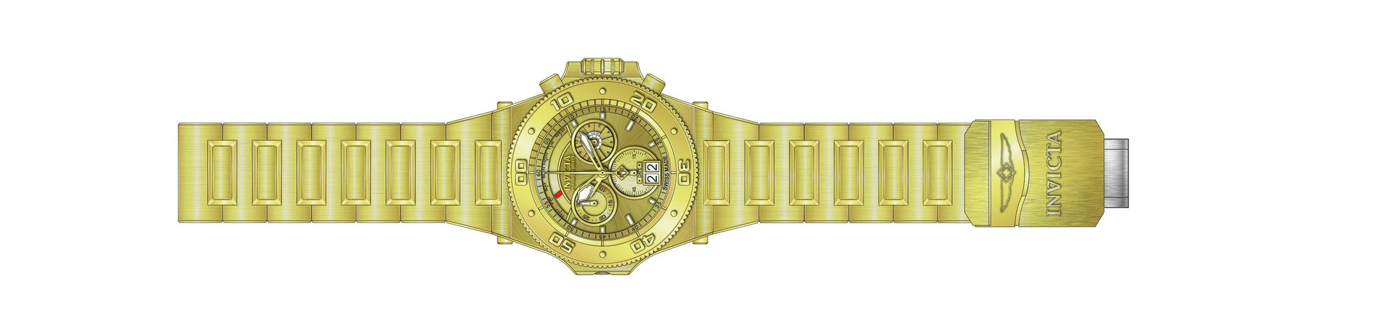 Band for Invicta Akula 26052