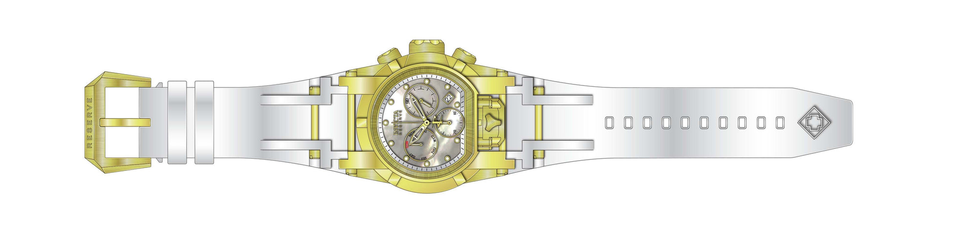 Band for Invicta Reserve 26714