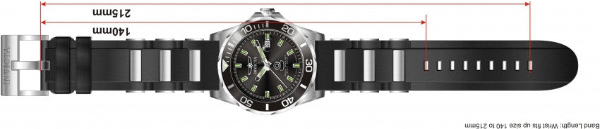 Image Band for Invicta Pro Diver 6617