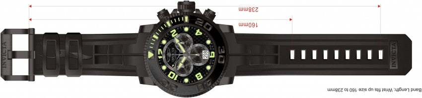 Image Band for Invicta Sea Hunter 0414